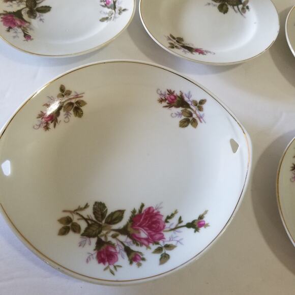 Vintage moss rose porcelain collectable Japan - Picture 8 of 12